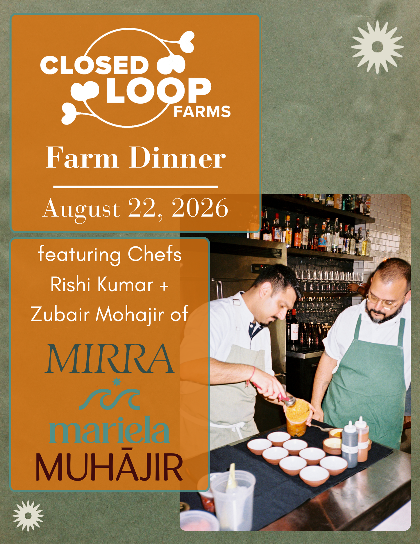 August 22 Farm Dinner